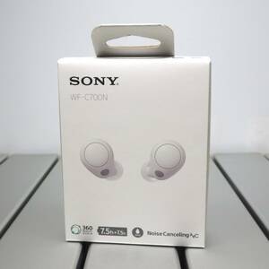 新品 未使用品 SONY ソニー WF-C700N ワイヤレスノイズキャンセリングステレオヘッドセット ホワイト Bluetooth完全ワイヤレスイヤホン