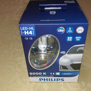 値下げしました！ 新品 Philips LEDヘッドライト H4タイプ X-treme Ultinon 12953BWX2JPの画像1