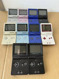 Nintendo Game Boy Advance SP корпус AGS-001 10 шт. комплект Junk 