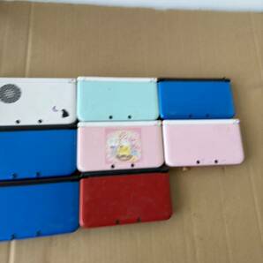 任天堂 Nintendo ニンテンドー 3DS LL 本体 SPR-001 まとめて 8台セット ジャンクの画像2