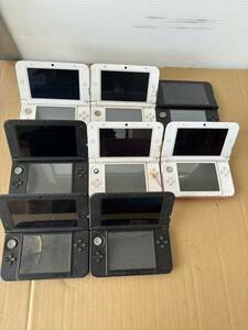  nintendo Nintendo Nintendo 3DS LL body SPR-001 together 8 pcs. set Junk 