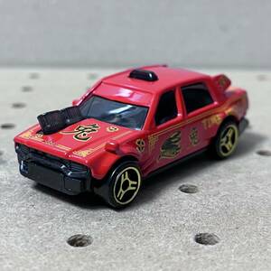 ホットウィール　HotWheels タイムアタックシー　ルース　クラウンコンフォートタクシー風　赤系