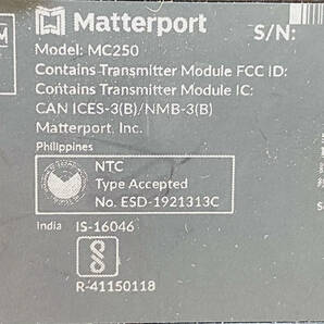 【A4465】動作品・美品！ Matterport MC250 Matterport Pro2 3Dカメラ 3Dモデル バーチャルツアー 不動産 建築 エンジニアリング 建設の画像7