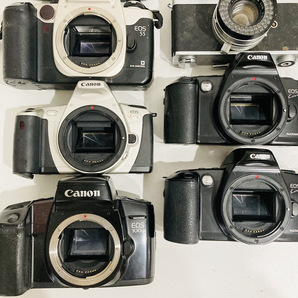 【R1301】CANON キヤノン キャノン フィルムカメラ コンパクトカメラ 大量 まとめ売り AE-1 EOS KISS FTb A-1 IXY A35 CANONETの画像4