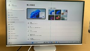 ジャンク品扱い パネル不良 要修理 EIZO FlexScan EV3285 使用時間：1058H 付属品あり管理番号E1551