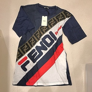 FENDI color block T-shirt One-piece S