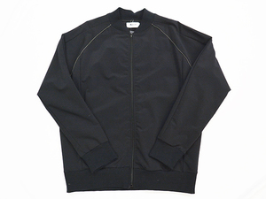 「FINE CREEK LEATHERS ファインクリークレザーズ」トラックジャケット(BLK/40/L)CWORKS/MOSSIR/モシール/マッコイズ/ウエアハウス