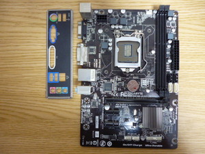 398円即決!! マザーボード GIGABYTE GA-H81M-D3V-JP 中古 保管品 動作未チェックのためジャンク扱いでお願いします