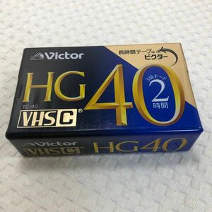 VHS-C カセットテープ 40分/120分　Victor