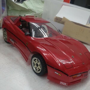 KYOSHO　ZR-1 コルベット　1/10 ラジコン　ジャンク　動作未確認　10エンジン 京商　CORVETTE