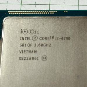 中古(一応動作確認済) CPU Intel Core i7-4790 SR1QF 3.60GHZ の画像2