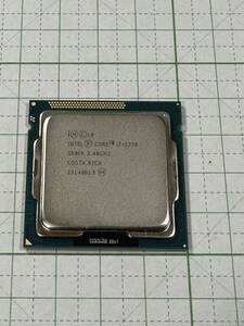 中古(一応動作確認済) CPU Intel Core i7 3770 3.40Ghz SR0PK ②