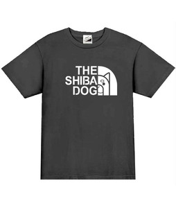 【パロディ黒M】5ozシバドッグ柴犬Tシャツ面白いおもしろうけるネタプレゼント送料無料・新品