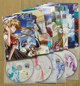 AIR DVD 全8巻 レンタル落ち（アニメ1〜12話、劇場版、IN SUMMER） 