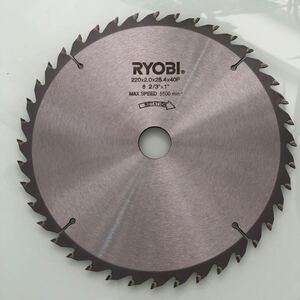 RYOBI 京セラ(Kyocera) 旧リョービ 木工用チップソー TS-225 TS-220用 220×25.4mm 40P