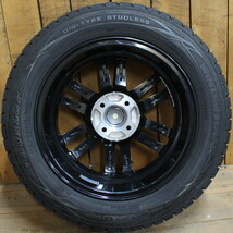 フィット シャトル アクア ヤリス グレイス インサイト マーチ等 15インチ 175/65R15 ダンロップ WM01 スタッドレスタイヤ ホイール 4本SET_画像8