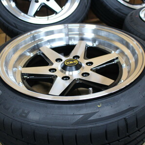 200系 ハイエース オーバーフェンダーサイズ 18インチ 9J+25 ファブレス XR-6 ワイド 225/45R18 新品 タイヤ ホイール 4本SETの画像4