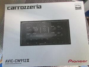 カロッツェリア　AVIC-CW912Ⅱ 　CD/DVD/フルセグ/Bluetooth/7Wナビ　通電ディスプレー品(メーカー保証1年付き） ①