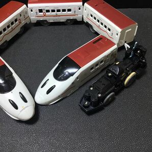プラレール 車両 大量 新動力モーター JR九州 800系 新幹線 つばめ 5両編成の画像2