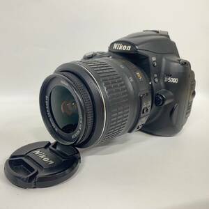 1円~【動作未確認】ニコン Nikon D5000 AF-S DX NIKKOR 18-55mm 1:3.5-5.6G VR デジタル一眼レフカメラ レンズ バッテリー付き G122968