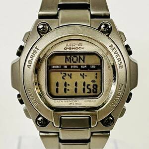 1円~【実動】カシオ CASIO G-SHOCK MRG-200T クォーツ メンズ腕時計 デジタル文字盤 チタン 純正ベルト G101954