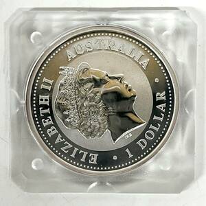 1円~【コレクター放出品】オーストラリア 1999年 カワセミ 1オンス 1ドル 銀貨 純銀 999 SILVER 量目約31.5g エリザベス2世 コイン G180226