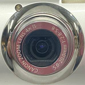 1円~【通電確認済】キャノン Canon IXY DIGITAL 510 IS PC1356 ZOOM LENS 4×IS 5.0-20.0mm 1:2.8-5.8 コンパクトデジタルカメラ G123099の画像4