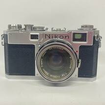1円~【空シャッターOK】ニコン Nikon S2 W-NIKKOR・C 1:1.8 f=3.5cm レンジファインダーカメラ 単焦点レンズ レンズフィルター付き G123129_画像2