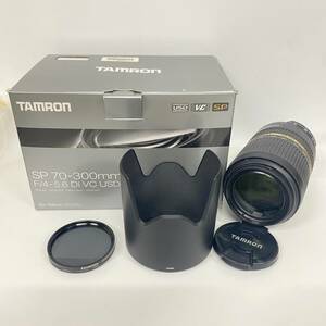 1円~【動作未確認】タムロン TAMRON SP 70-300mm F/4-5.6 Φ62 Di 一眼カメラ用 レンズ 付属品あり G115784