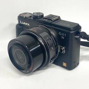 1円~【通電確認済】パナソニック Panasonic LUMIX DMC-GX1 G X VARIO 1:3.5-5.6/14-42 ASPH. POWER O.I.S. ミラーレス一眼カメラ G115772の画像2