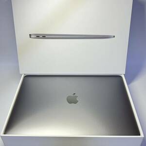 1円~【保証期間有】Apple MacBook Air 13インチ M1 2020 スペースグレイ Z124000E6 CTOモデル 16GB 256GB 8C CPU 7C GPU 充放電回数57 箱付