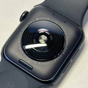 1円~【初期化済み】Apple Watch SE 第2世代 GPSモデル 40mm アルミケース ミッドナイト MNJT3J/A スポーツバンド 本体のみ GK-70127の画像2