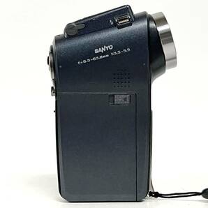 1円~【通電確認済】サンヨー SANYO ザクティ Xacti DMC-HD2型 f=6.3-63.0mm 1:3.5-3.5 デジタルムービーカメラ 付属品あり G180362の画像4