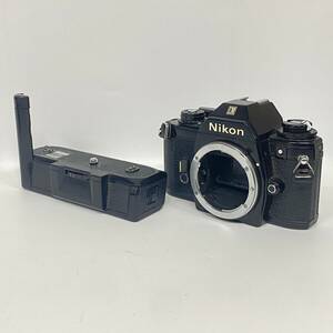 1円~【動作未確認】ニコン Nikon EM 一眼レフ フィルムカメラ ボディ MD-E モータドライブ付き G102173