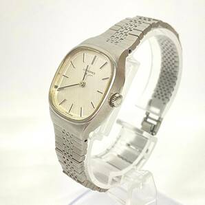 1円~【セット売り】ロンジン LONGINES プリンス Cal.L150.4/L817.4 クォーツ 手巻き レディース腕時計 ホワイト/シルバー文字盤 G115868の画像6