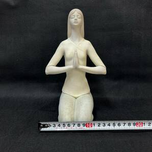 ★ 1円〜【コレクター放出品】LLADRO リヤドロ YOGA II 静穏 フィギュリン 陶器人形 MADE IN SPAIN インテリア 置物 西洋陶磁 IBの画像9