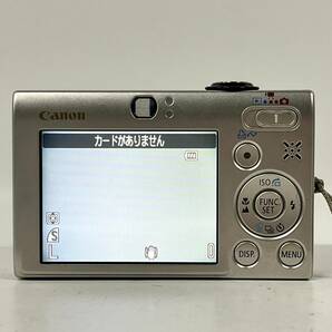 1円~【通電確認済】キャノン Canon IXY DIGITAL 25 IS PC1262 ZOOM LENS 3×IS 6.2-18.6mm 1:2.8-4.9 コンパクトデジタルカメラ G180440の画像6