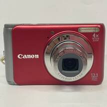 1円~【通電確認済】キャノン Canon PowerShot A3100 IS PC1474 ZOOM LENS 4×IS 6.2-24.8mm 1:2.7-5.6 コンパクトデジタルカメラ G153382_画像2