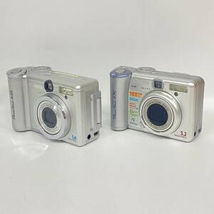 1円~【セット売り】キャノン Canon PowerShot A75 PC1202 A95 PC1099 コンパクトデジタルカメラ G102213