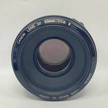 1円~【動作未確認】キャノン Canon LENS EF 50mm 1:1.8 Ⅱ 一眼カメラ用 単焦点レンズ 標準レンズ G123204_画像2