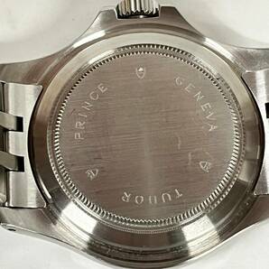 1円~【実動】チュードル TUDOR ハイドロノート 85190P 自動巻き メンズ腕時計 シルバー文字盤 ラウンド デイト 3針 純正ベルト G116295の画像9