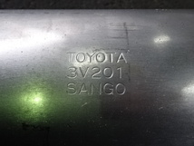 トヨタ アルファード・40系・新車外し リアマフラー (1)・SANGO 3V201 即発送_画像3