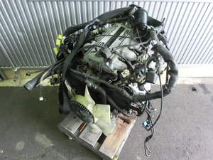 マツダ ルーチェ ロイヤルクラシック・HCFS S61年・エンジン・インマニ ハーネス ファンカップリング付・JF 4AT ターボ V6 即発送