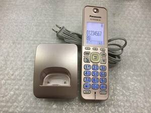 Panasonic cordless telephone machine cordless handset KX-FKD506-N1 secondhand goods A-3484