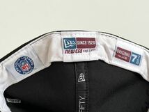90s USA製 NEW ERA レイダース キャップ 7 7/8 62.5cm NFL RAIDERS CAP アメリカ製 米国製 黒 ブラック ヴィンテージ ビンテージ 80s_画像8