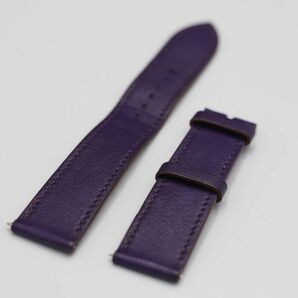 1円 エルメス 純正ベルト 紫 ２０ミリ用 レディース腕時計用 2000000 NSK INUの画像1