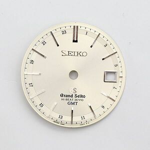 1円 良品 グランドセイコー 文字盤 ハイビート GMT シルバーカラー メンズ腕時計用 2000000 NSK MTM