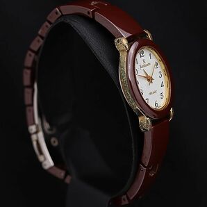 1円 稼働 良品 ロマネッティ 20RE3512 白文字盤 QZ レディース腕時計 KMR 0561000 3ERTの画像2