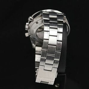 1円 コマ3付 稼働 良品 タグホイヤー CV2010-0 LT6099 カレラ AT 黒文字盤 クロノグラフ デイト メンズ腕時計 TCY 0056210 3DKTの画像3