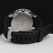 1円 稼働 タフソーラー 良品 箱付き カシオ エディフィス ECB-950 デジアナ 黒文字盤 アラーム メンズ腕時計 3GTT KRK 2376000_画像4